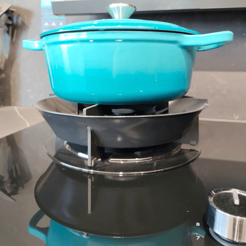 西门子ER92X8NBMP 5.2kW嵌入式大火力燃气灶 9段自由控火 猛火爆炒 智能烟灶联动 意外熄火保护 瞬时升温高清大图