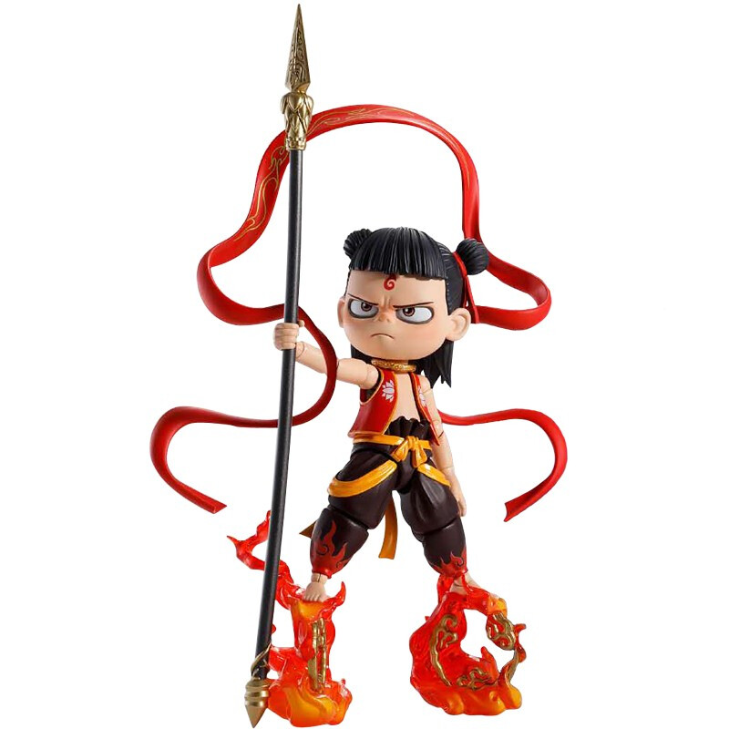 shf 哪吒之魔童降世 三太子敖丙 混元珠可动人偶手办模型