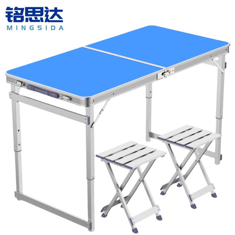 铭思达户外折叠桌一桌两凳套高清大图