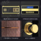 德尚伟业保险柜全钢防盗入墙咖啡金指纹保险箱家用指纹70cm小型办公室床头衣柜夹万箱抽屉衣柜首饰保管箱