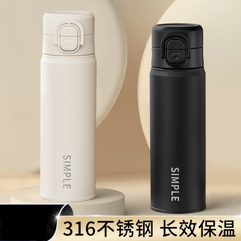 保温杯不锈钢高颜值商用水杯 500ml高清大图