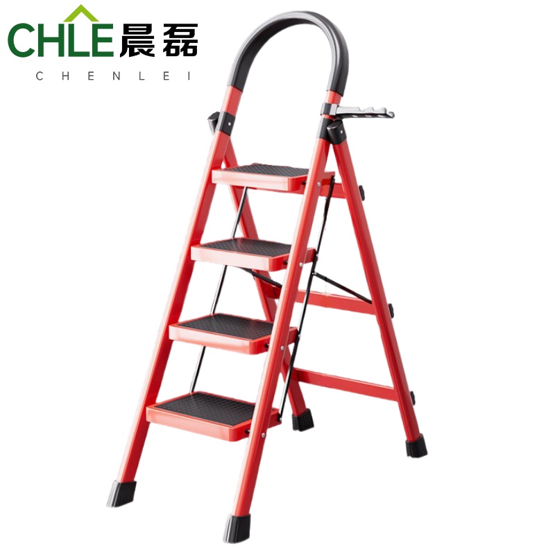 晨磊家用人字梯四步/个高清大图