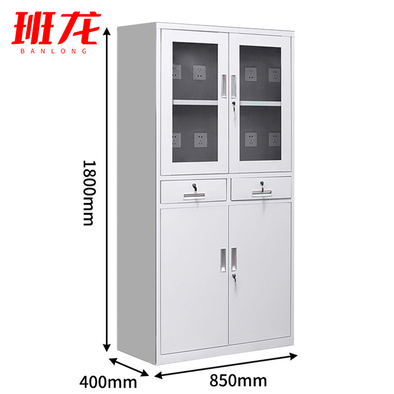 班龙对讲机充电柜中二斗85*40*180cm台高清大图
