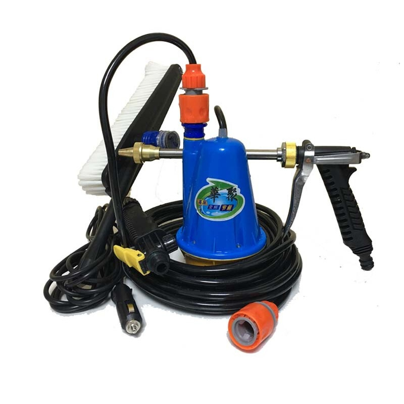 汽车洗车机家用潜水泵12v电动洗车神器高压迷你工具刷车水枪套装