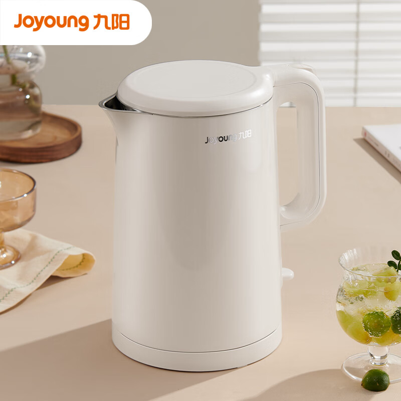 九阳 K15FD-W6710 商用电器 双层隔热电热水壶 1.5L