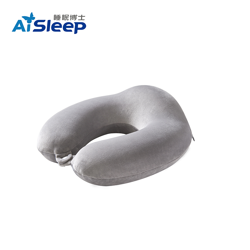 睡眠博士(AiSleep) 护颈便携U型枕-浅灰