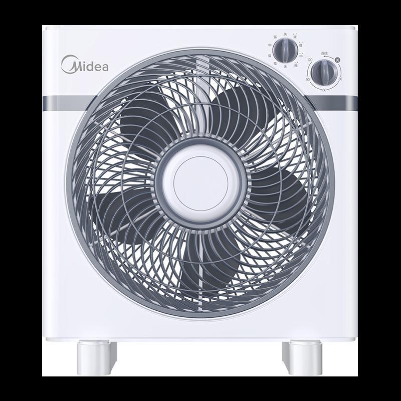 美的midea台式转页扇电风扇鸿运扇台式学生宿舍家用转页扇落地扇kyt25