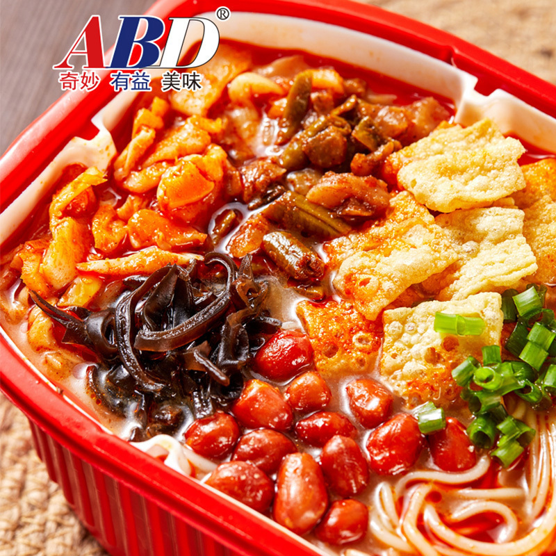 ABD自热螺蛳粉208g/盒*6盒 (原味+小龙虾味+牛骨 清汤味各2盒)多口味 懒人网红夜宵宿舍速食