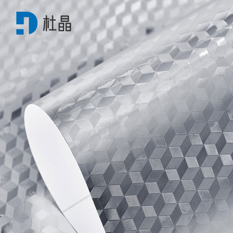 杜晶 DJ-QT443 防油贴纸防火耐高温 橱柜防水防潮自粘墙纸 0.4米宽