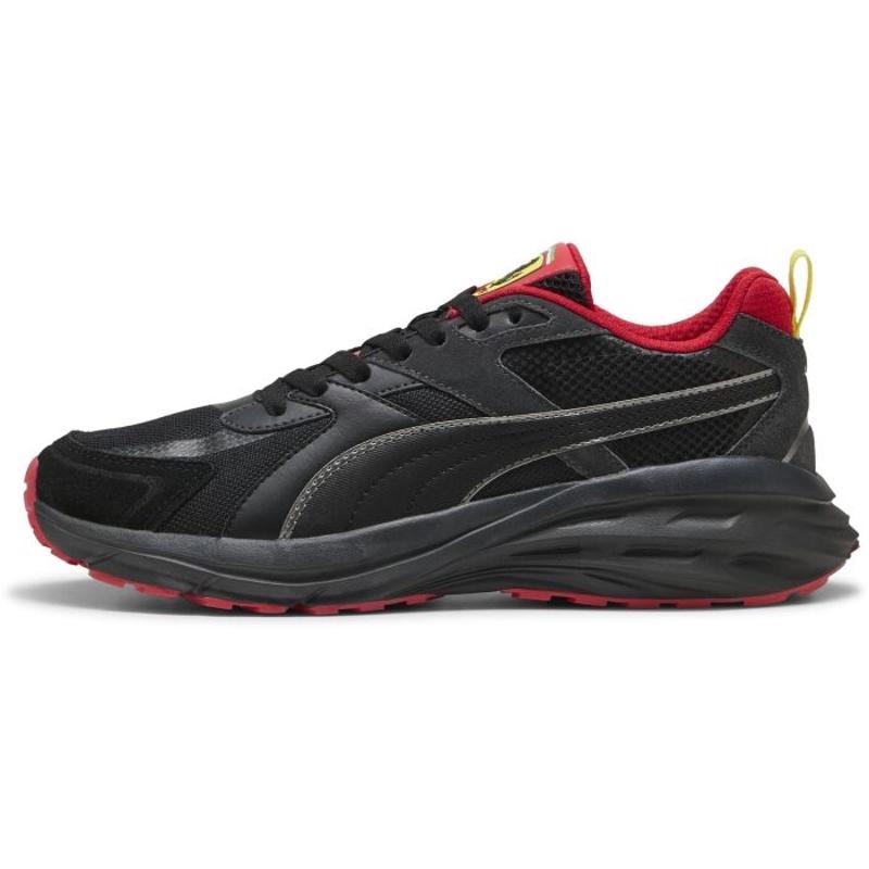 彪马(Puma)男士运动鞋舒适缓震潮流休闲训练鞋室内健身鞋 black_(black_/_yellow_/_red) 42.5