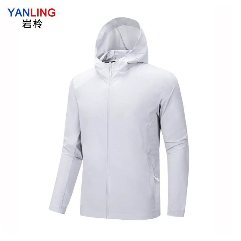 岩柃 梭织连帽运动上衣 25YMSD0127高清大图