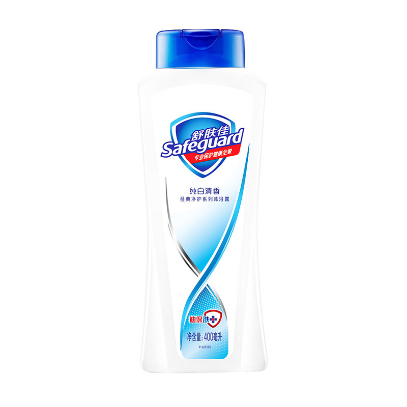 舒肤佳 经典净护系列纯白清香沐浴露400ml