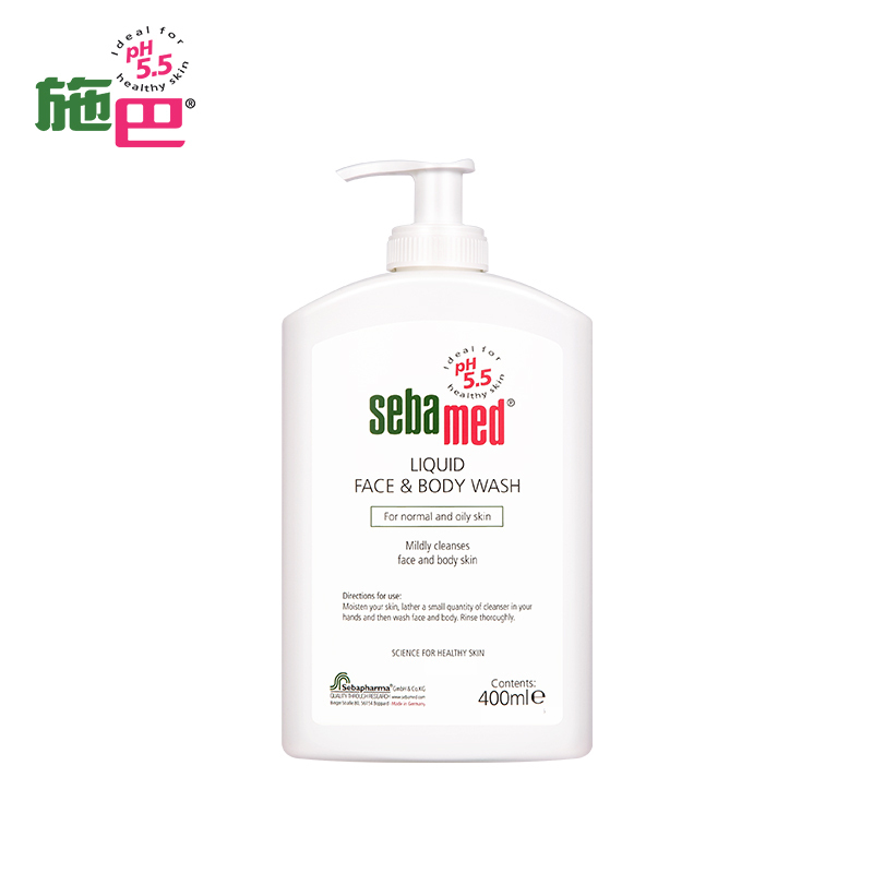 施巴(sebamed)洁肤沐浴露保湿滋润留香滋养肌肤温和沐浴乳1000ml 效期25年11月