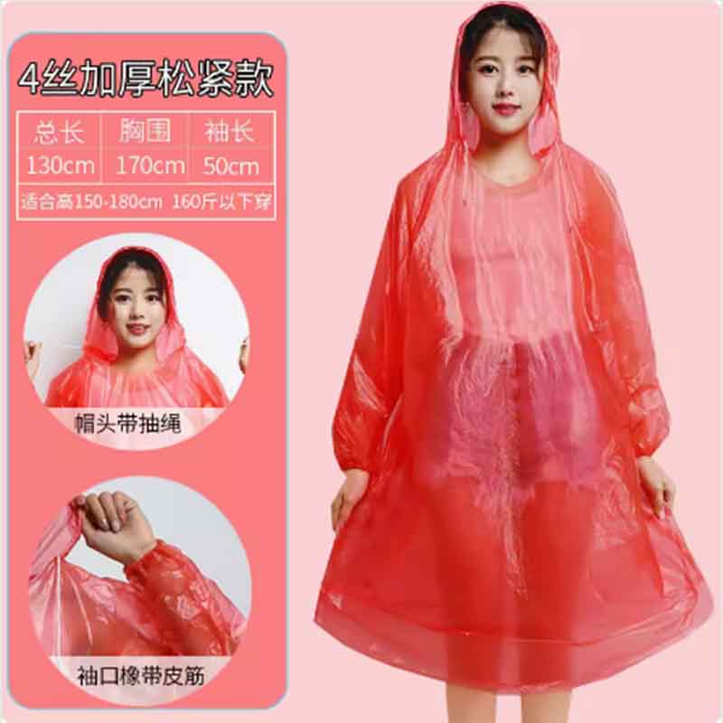 EVA雨衣非一次性成人儿童便携式旅游景区户外漂流旅游加厚全身男女长款防水雨衣高清大图