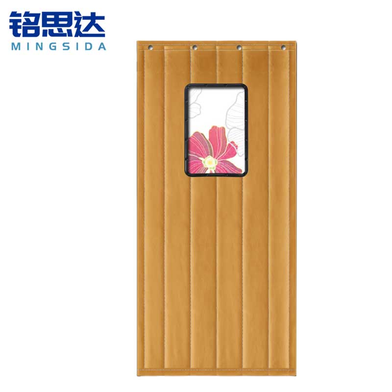 铭思达棉门帘PU皮革平方米高清大图