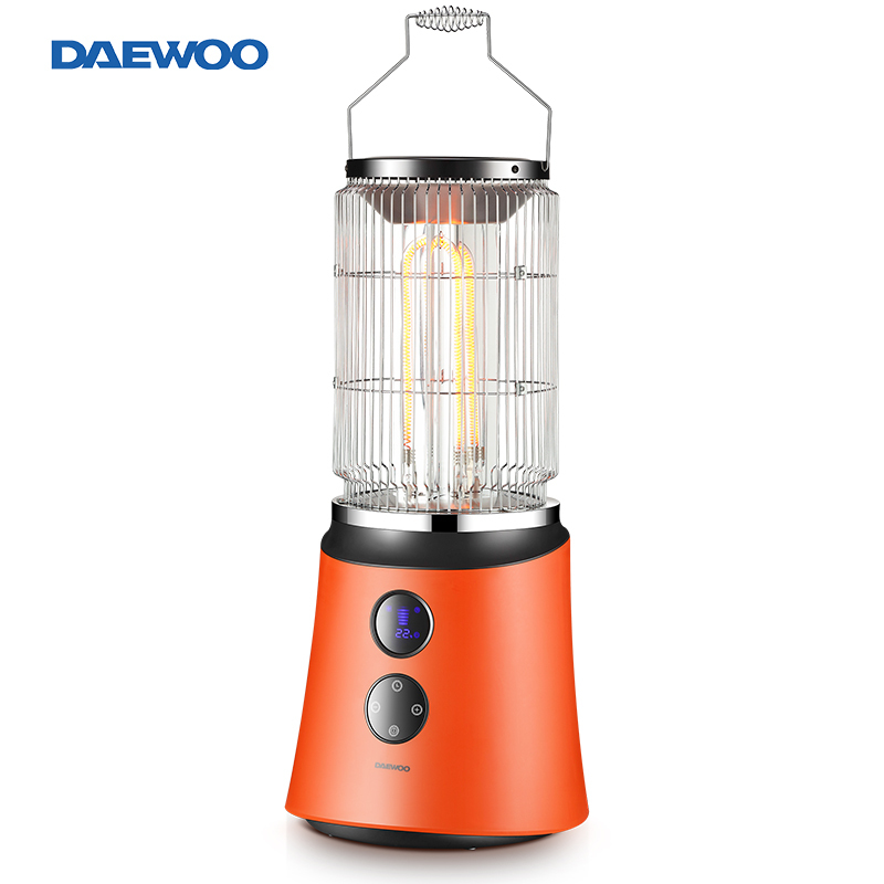 大宇（DAEWOO）碳纤维式取暖器DWH-BH01 全方位取暖器 家用节能 电暖器 电暖气 即开即热 家用暖风器 电热炉