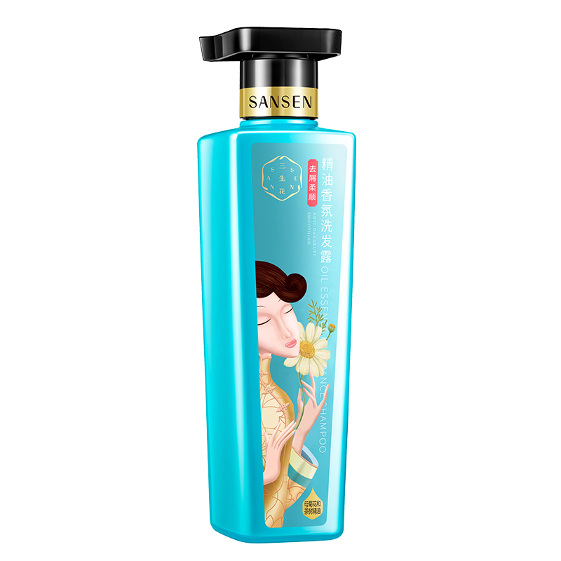 百雀羚三生花去屑柔顺洗发水500ml*2+10ml*6旅行装