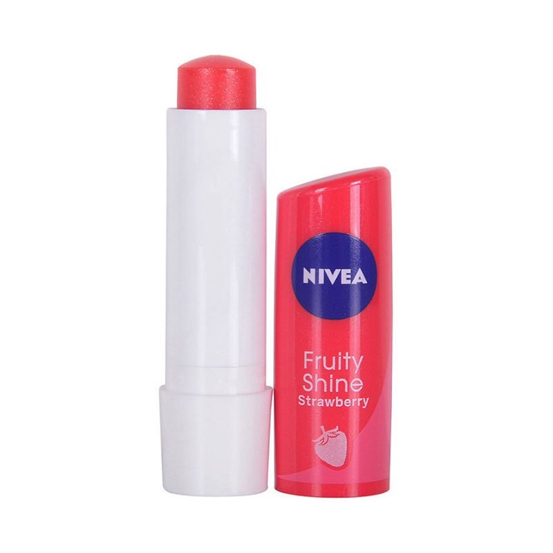 NIVEA 妮维雅星星之恋润唇系列(晶润草莓)4.8g (新老包装 随机发放)