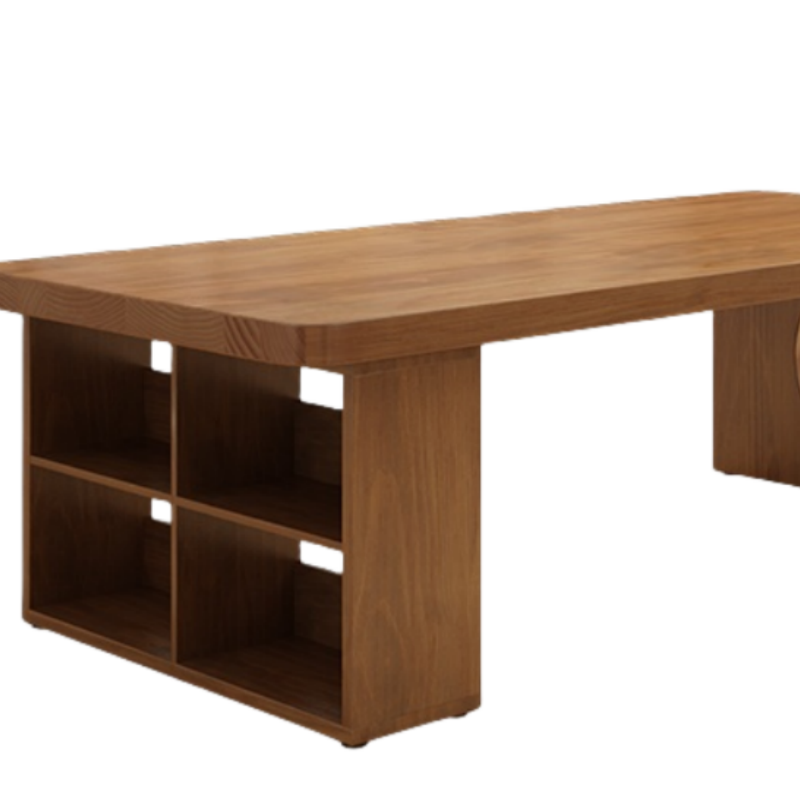 铭思达实木书桌高清大图