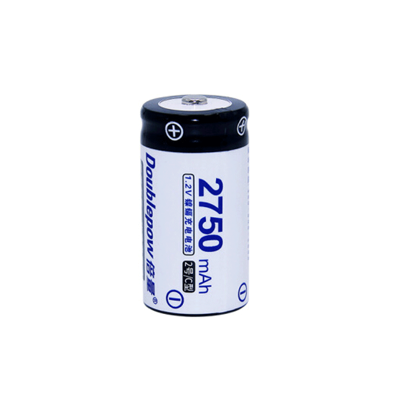 iDiskk 倍量 2号充电电池充电器套装配4节C型b05 可充1号5号7号可替代1.5v干电池lr14