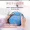 棉绒套灰色单卖适合15厘米直 %% 热水袋外套暖水袋套子单卖电热饼保护套通用绒布双插手毛绒套圆形