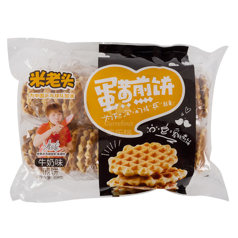 米老头蛋黄煎饼原味300g