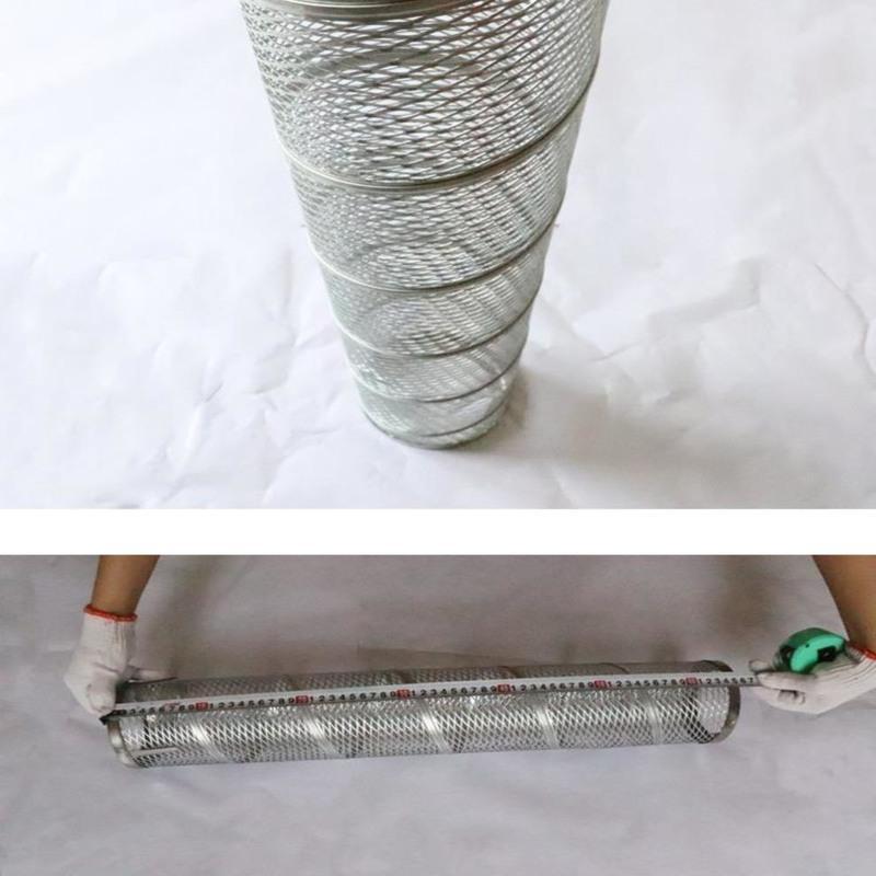 烟囱管保护套煤火炉回风炉烤火炉子防烫罩铁网罩烟筒防烫排烟 烟囱管