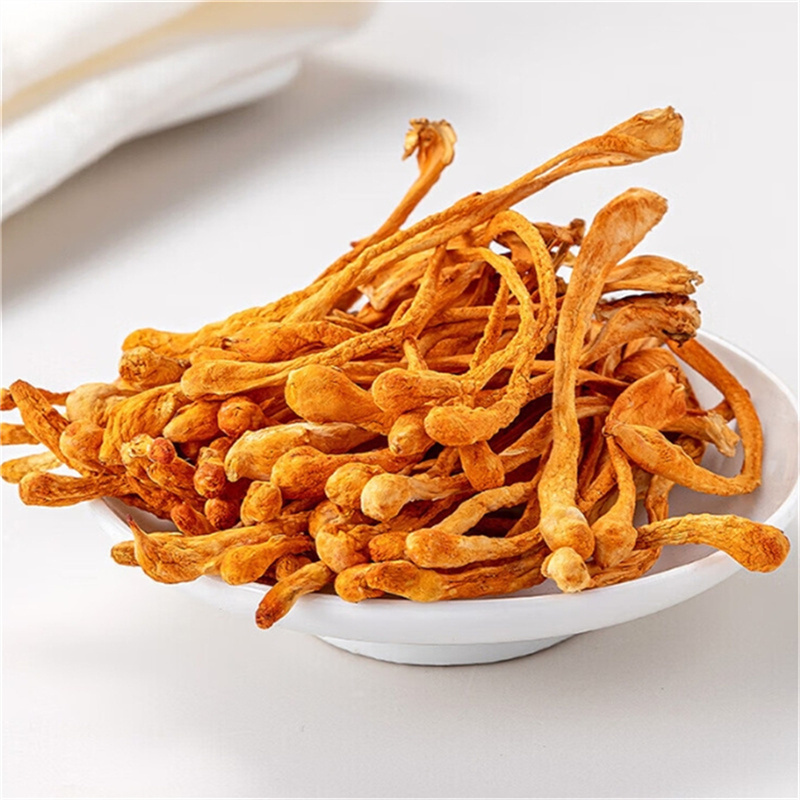 虫草花250g新鲜干货正品北虫草金菇煲汤材料羊肚菌竹荪高清大图