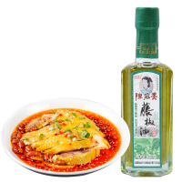 陈麻婆藤椒油168ml 瓶装花椒油香油 麻油调和油 国产麻椒油 酸辣粉凉拌菜调料 调味品烧烤火锅蘸料