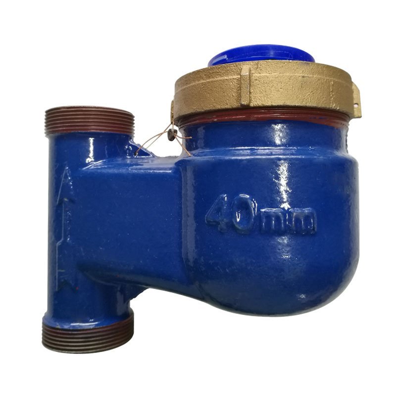 立式冷水表家用竖式水表旋翼式 DN40/1.5寸铜盖铜配件