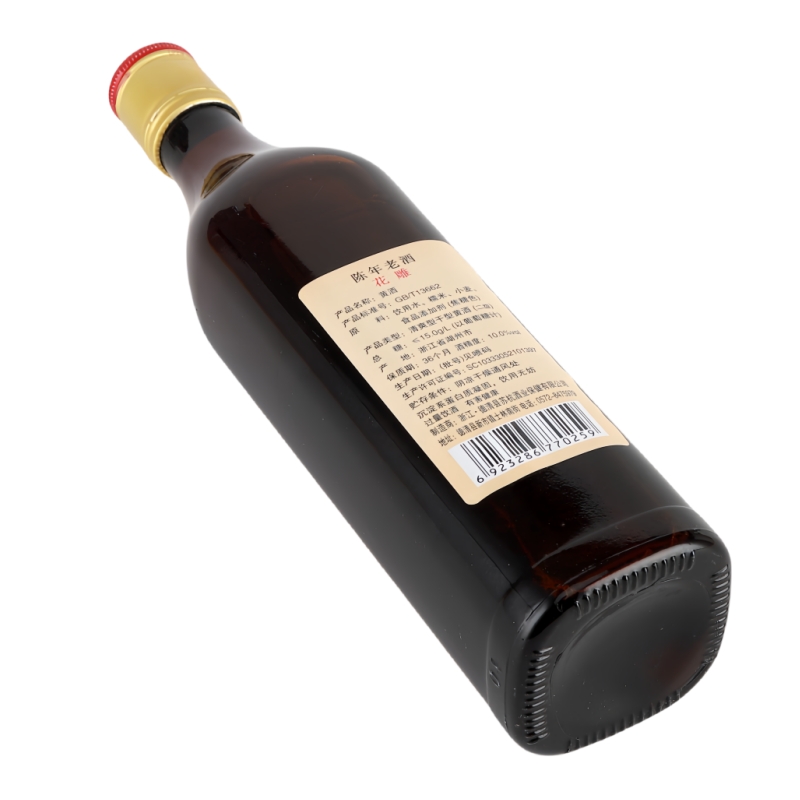 六瓶 莫干泉精制陈年老酒花雕酒清爽型干型黄酒高清大图