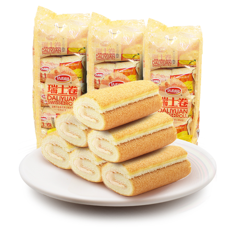 达利园瑞士卷橙汁味