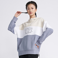 361°运动卫衣女连帽休闲套头长袖休闲跑步外套smzdm