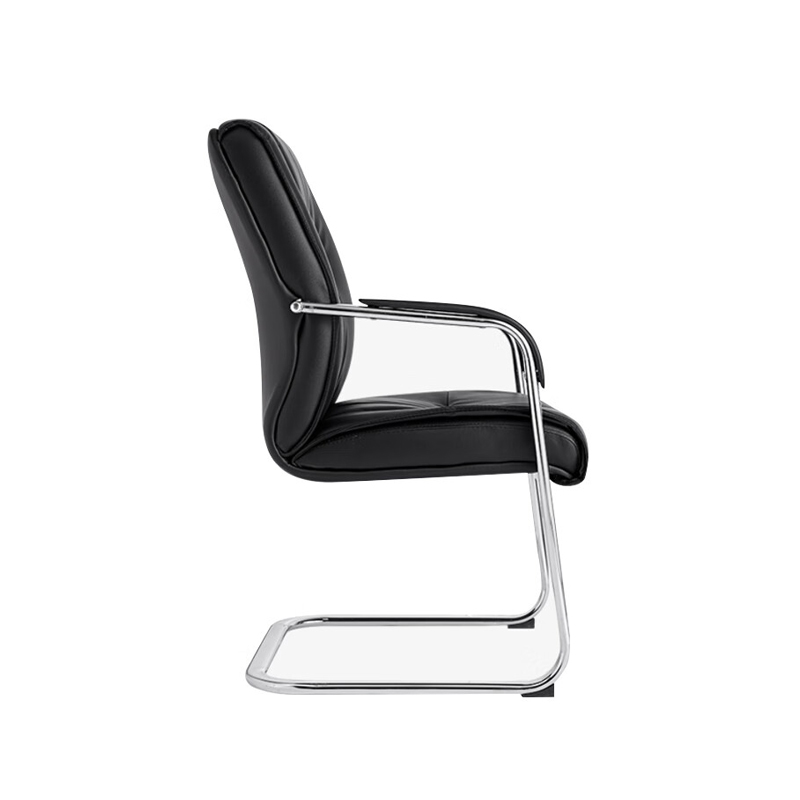 和居态 皮面弓形椅 50x58x100cm 把高清大图