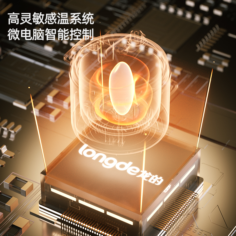 龙的(longde)电压力锅 LD-YL4080高清大图