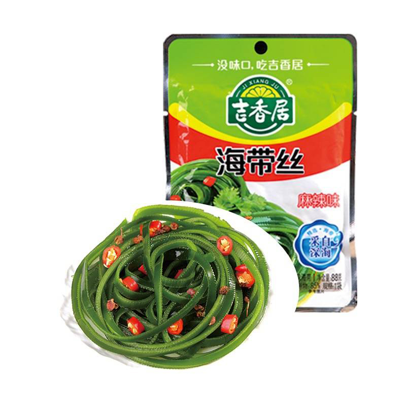 吉香居海带丝麻辣味88g