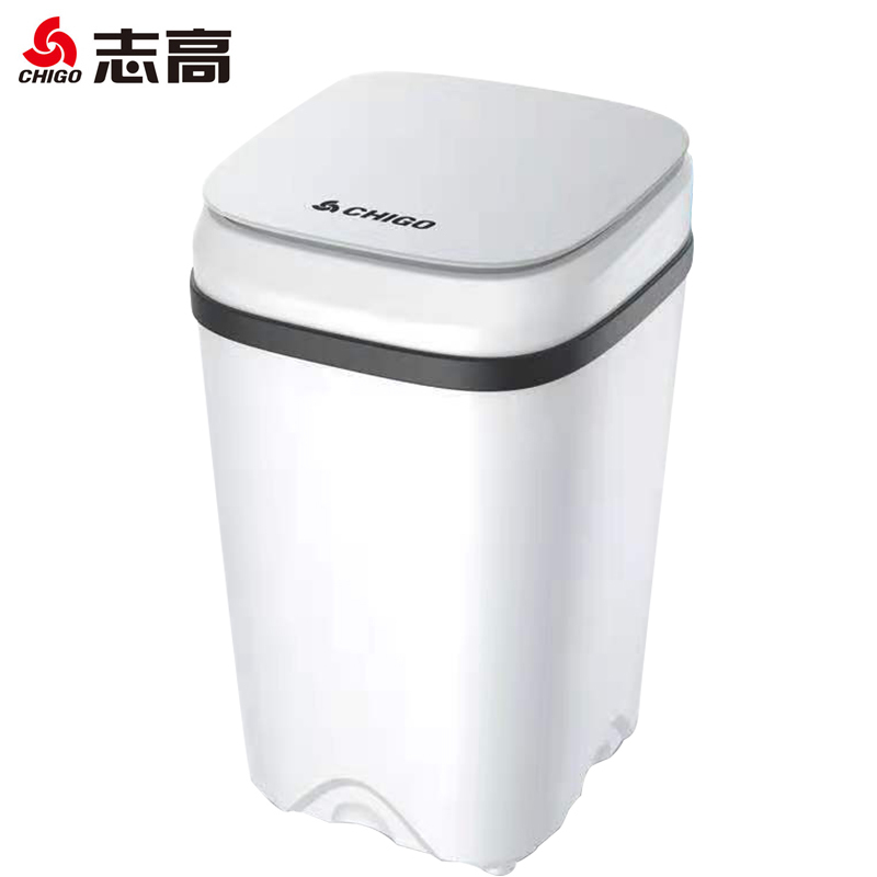 志高(CHIGO) XPB50-618(50B)半自动单桶迷你 非全自动洗衣机 白色