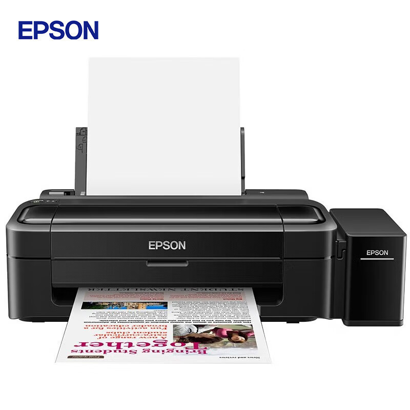 爱普生(EPSON) L130原装连供墨仓式家用学习办公照片打印机小型原装连供照片打印机标配