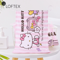 hello Kitty毛巾擦手巾 挂式可爱双面纯棉纱布不掉毛洗澡毛巾家用两条装
