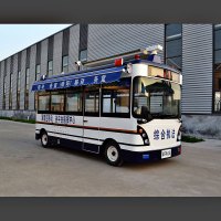 苏宁推荐婉晨电动岗亭车治安巡逻移动警务车流动警务室移动岗亭车