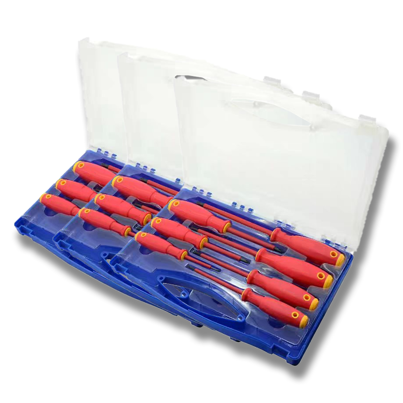 立伟铁牛1000v绝缘螺丝刀七件套/套高清大图