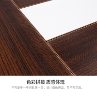 绵冠MIANGUAN会议桌长条洽谈桌简约现代条形桌板式员工培训桌