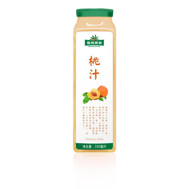 版纳雨林西番莲鸡尾果汁饮料350ml玻璃瓶装