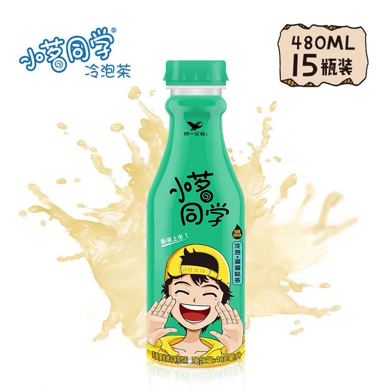 统一小茗同学冷泡溜溜哒茶480ml