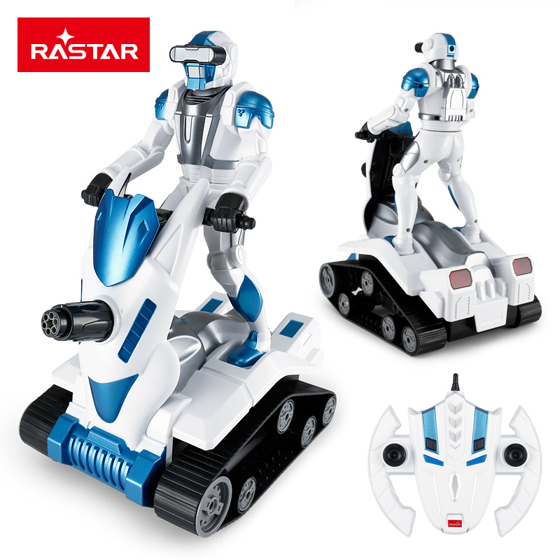 星辉(Rastar)智能遥控机器人未来战士太空2号77640白色*4个