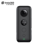 Insta360oneX 5.7K 360运动全景相机 陀螺仪防抖专业Vlog隐形自拍杆航拍旅游滑雪骑行潜水VR看房摄像