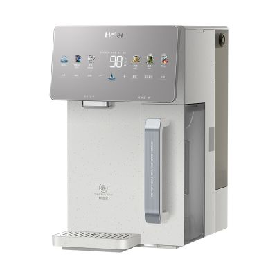 海尔台式净饮机.净界HTS75-2LXXH11U1鲜活冰块净水器家用鲜活水制冰机 台式免安装 净水冷热直饮一体机