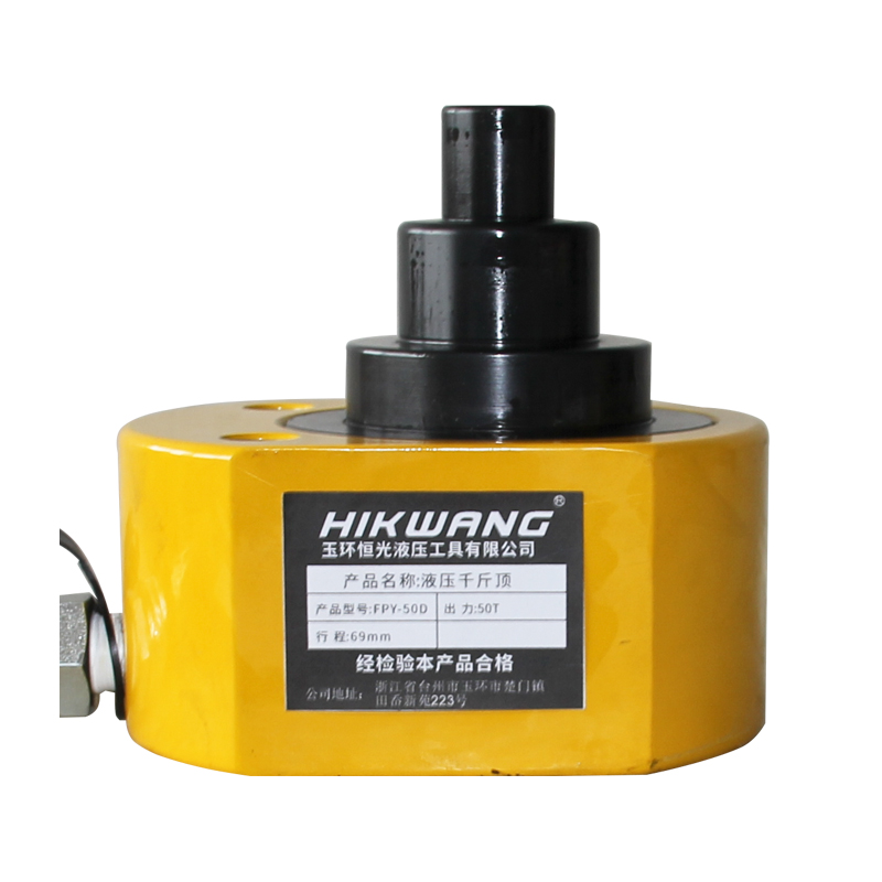 HIKWANG 多节千斤顶 分离式多节式液压千斤顶 液压油缸 50吨 不含液压泵 FPY-50D/台高清大图