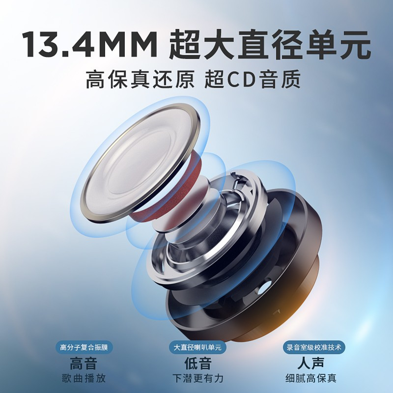 万魔(1MORE)舒适豆升级版 ComfoBuds 2真无线半入耳式蓝牙耳机无线耳机 适用于华为OPPO苹果手机 ES3