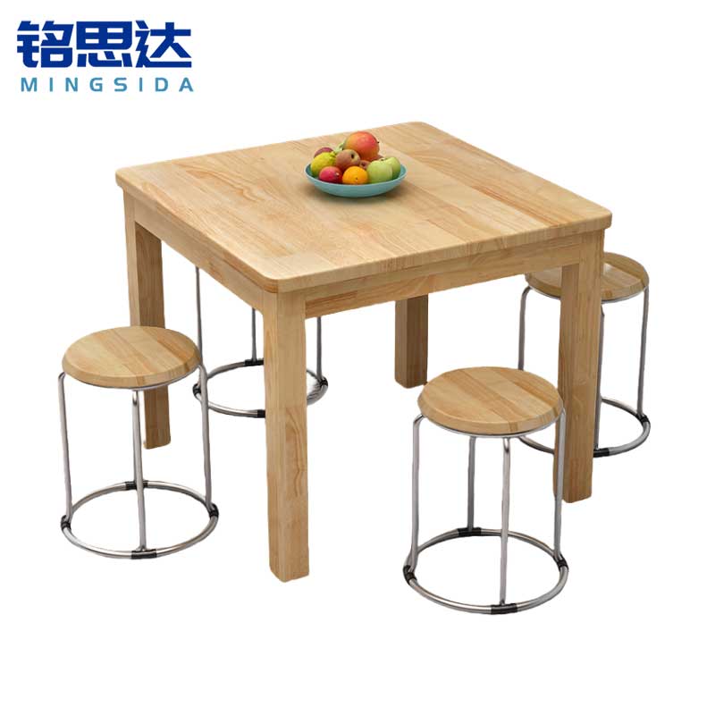铭 思达木质餐桌高清大图